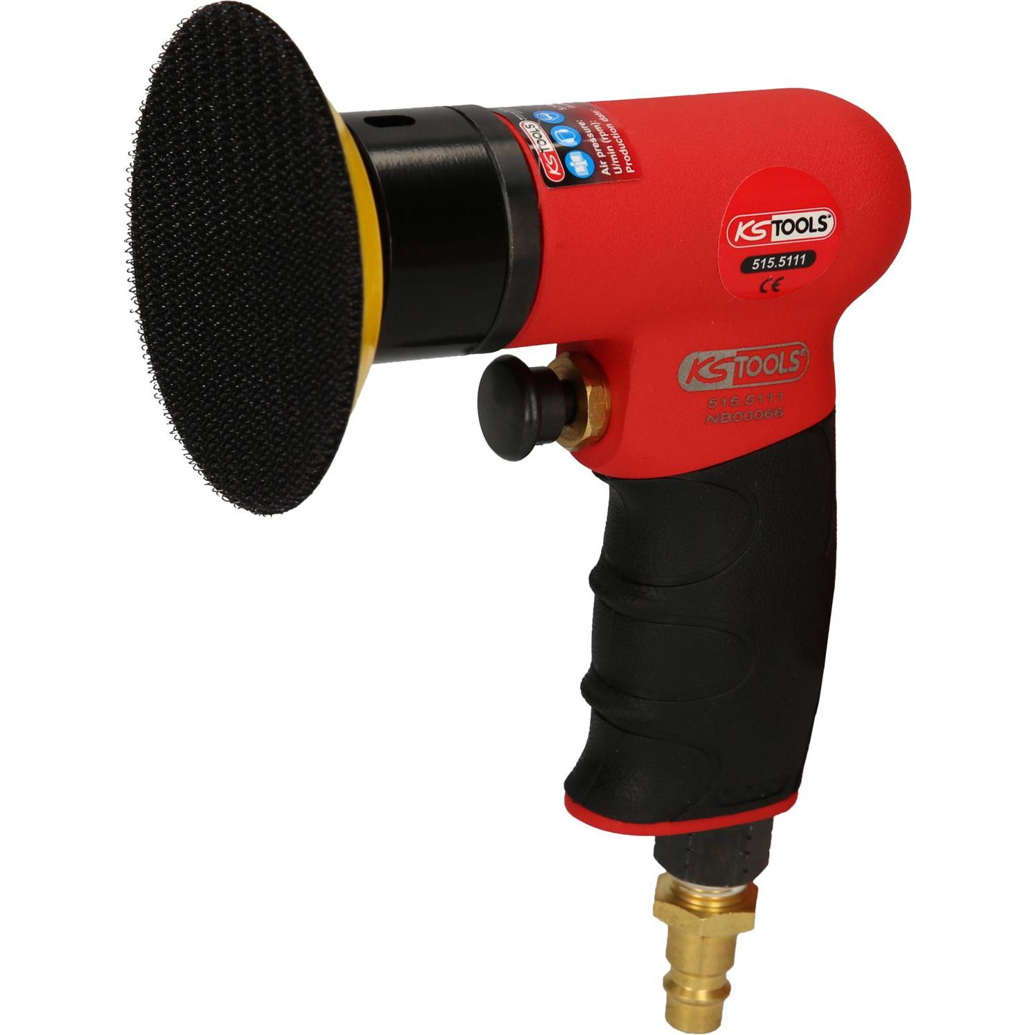 KS Tools, Schleifmaschine + Poliermaschine, Mini-Exzenterschleifer, 15000 U/min, max. 5,2 bar (Exzenterschleifer)
