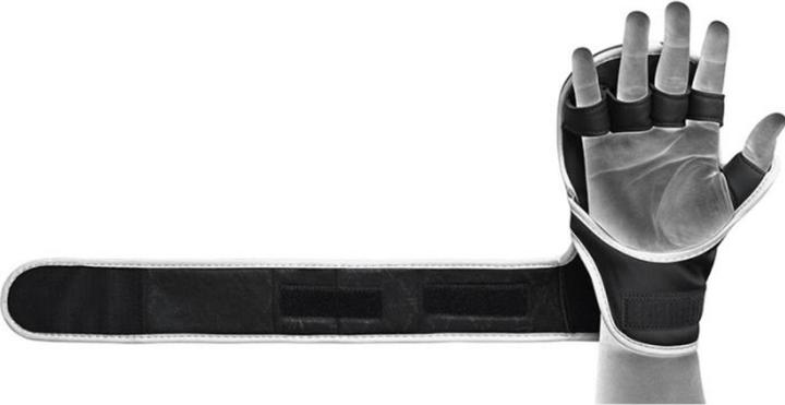 Actual product image Rdx Grappling Gloves Shooter F6 Matte White Plus-S/M (S, M)