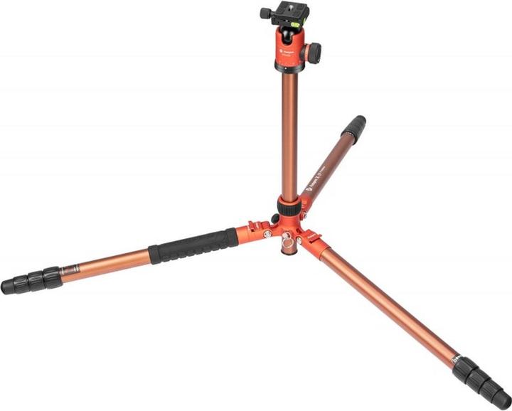Actual product image Fotopro Tripod Tripod X-go Predator with ball head FPH-62Q - orange brown (Metal)