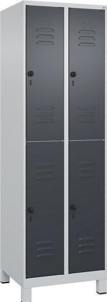 Actual product image C+P Double-decker locker Classic PLUS (60 cm, 195 cm)