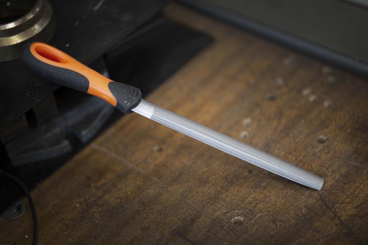 Actual product image Bahco File h-round 1-210-08-2-2 (Cut 2, 200 mm)