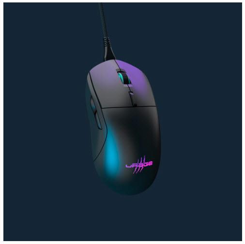 Image du produit Urage Souris de jeu Reaper 250, noire (Filaire)