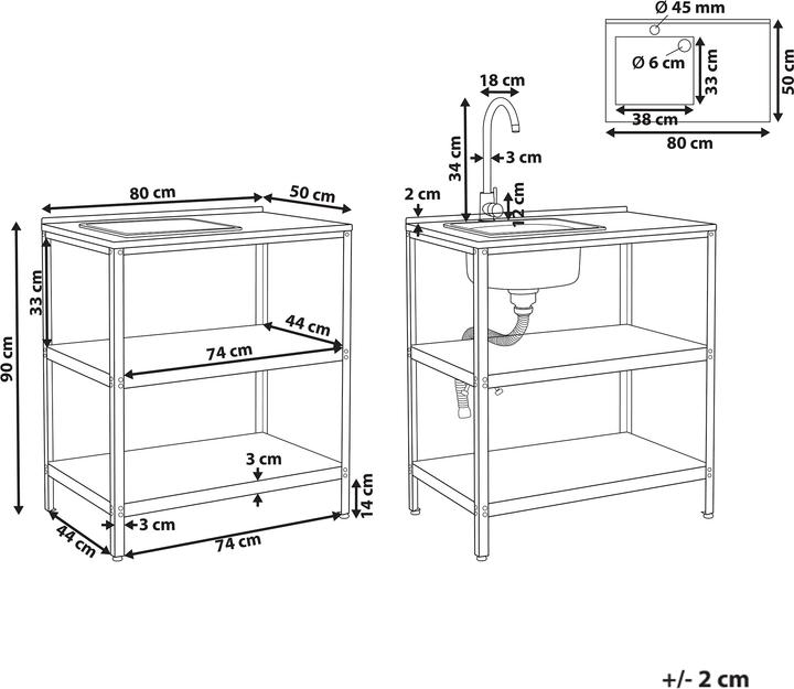 Nutritional values and ingredients Beliani Vilama