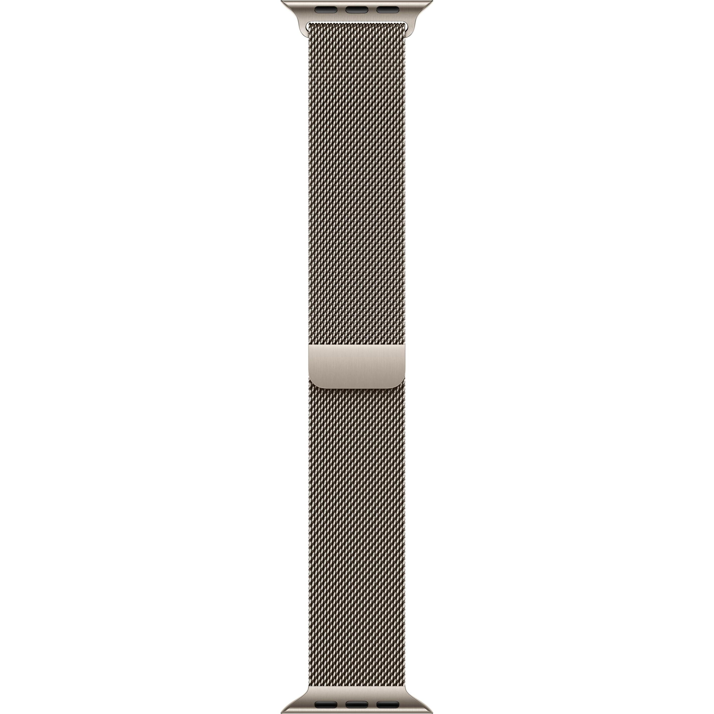 Apple Milanese Loop (46 mm, Edelstahl), Uhrenarmband, Grau