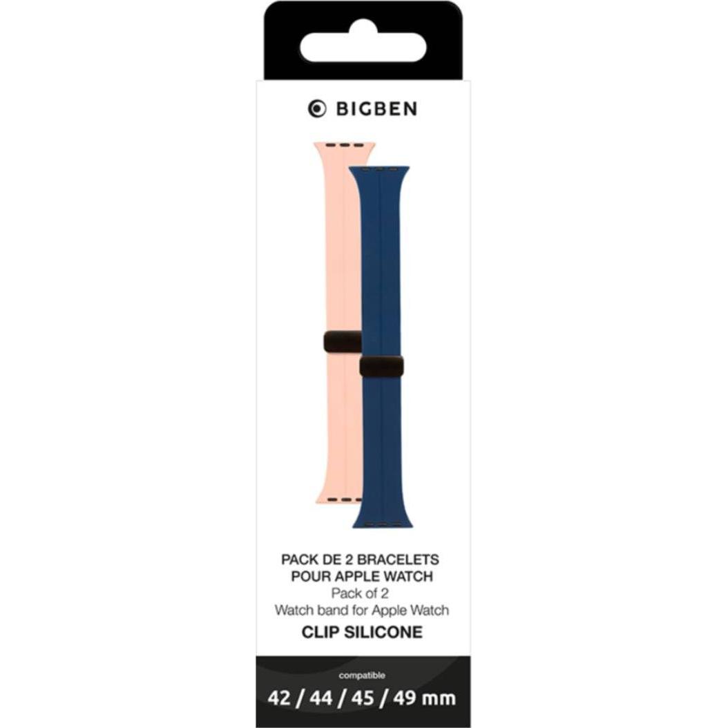 Thumbnail - Bigben 2er Pack Armbänder (Kunststoff), Uhrenarmband, Blau