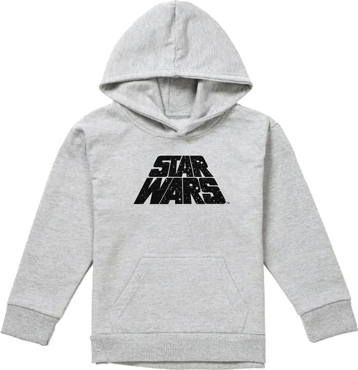 Actual product image Star Wars Childrens/Kids Galaxy Heather Pullover Hoodie (128)
