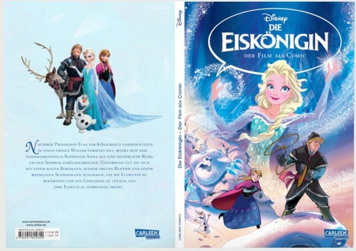 Image du produit Disney Filmcomics 2: Die Eiskönigin (Allemand, Walt Disney, 2024)