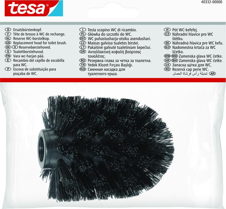 Produktbild tesa Ersatz-Toilettenbürstenkopf inkl. Klebelösung ohne Bohren