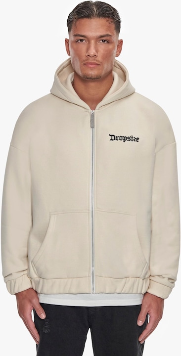 Actual product image Dropsize Super Heavy Oversize Blank Zip Hoodie - 124683 (L)