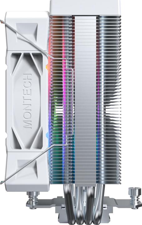 Produktbild Montech NX400 White CPU-Kühler, ARGB - 120mm, weiss (120 mm)