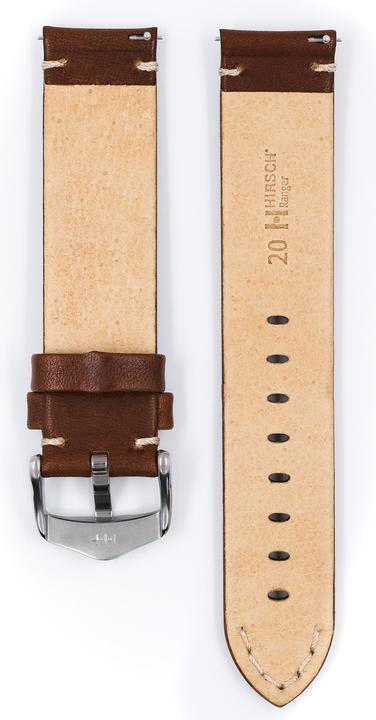 Image du produit Hirsch Ranger (20 mm, Veau, Huawei Watch GT 3 Pro (43mm), Polar Unite, Galaxy watch 4 (40mm), Galaxy watch 4 (44mm), Galaxy Watch 5 (44mm), Galaxy Watch 5 Pro, Galaxy Watch 6, Galaxy Watch 6 Pro, Garmin vívoactive 5, Garmin Forerunner 55)