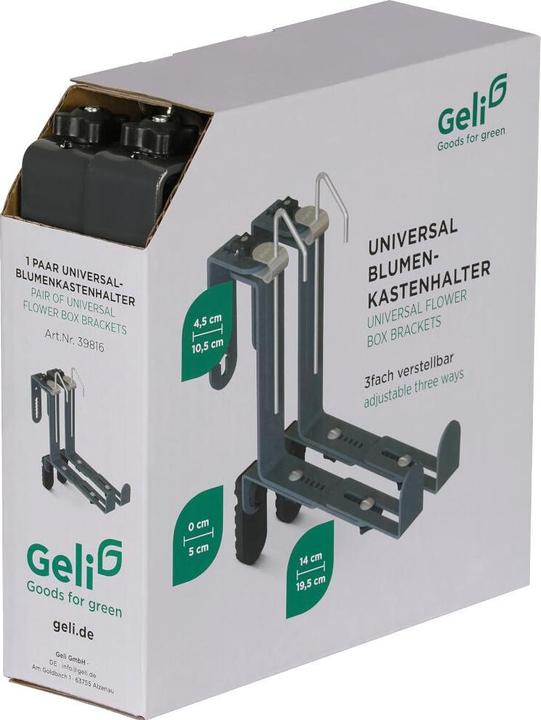 Produktbild Geli Blumenkastenhalter