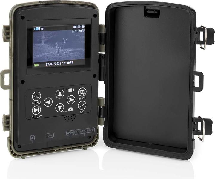 Actual product image Nedis WCAM250GN Wildlife Camera 4K@10fps 48.0 MPixel 4 MPixel CMOS IP66 Coverage: 20.0 m Mo