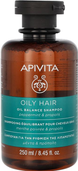 Produktbild Apivita Oil Balance Shampoo 250ml (250 ml, Flüssiges Shampoo)