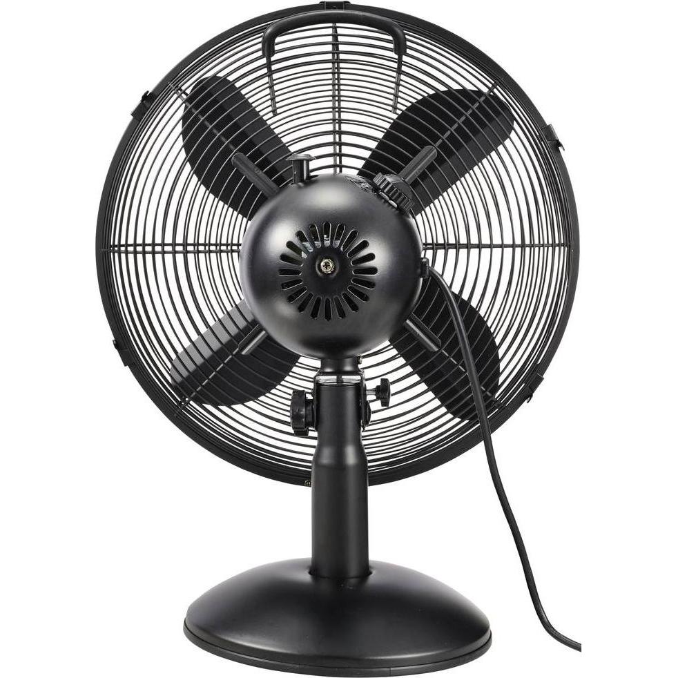 Thumbnail - Sygonix Tischventilator 40W (Ø x H) 335mm x 415mm Schwarz, Ventilator, Schwarz