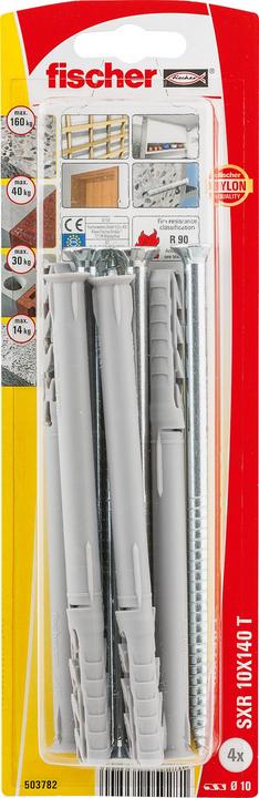 Produktbild Fischer Langschaftdübel SXR 10x140 T K (4 Stk.)