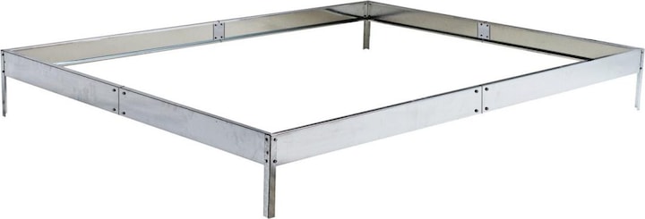 Actual product image Dema Gewächshaus Frühbeet Treibhaus Fundament Basic 6 252x190 cm für Art. 47077
