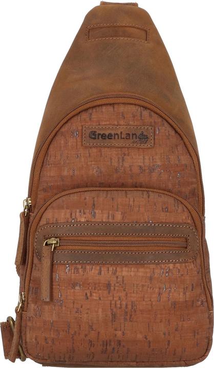 Immagine prodotto Greenland Nature Borsa a tracolla Nature in pelle 37 cm