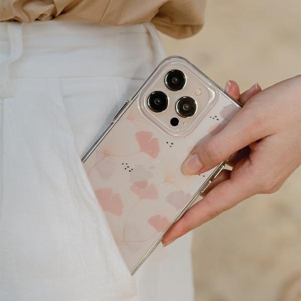 Actual product image Uniq Coehl Meadow iPhone 14 Plus 6.7" case różowy/spring pink (Apple iPhone 14 Plus)