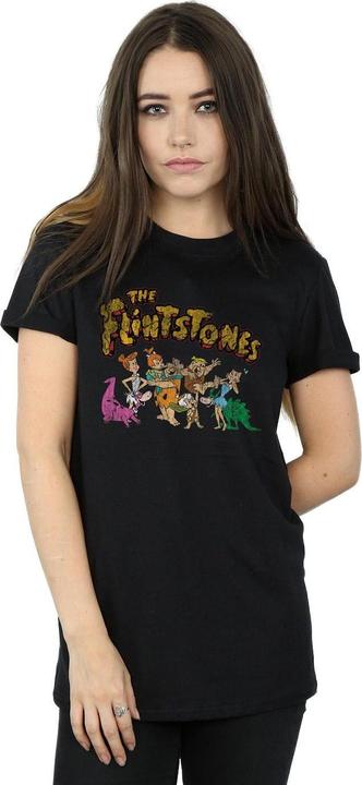Produktbild The Flintstones Group Distressed TShirt (L)
