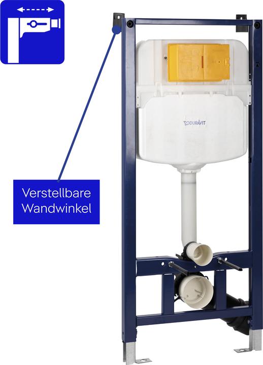 Produktbild Duravit DuraSystem Unterputz-Rahmen für wandhängende WC-Becken