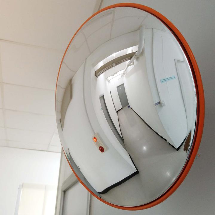 Produktbild Wiltec Sicherheitsspiegel 60cm Überwachungsspiegel Panoramaspiegel Verkehrsspiegel (Ø 60 cm)