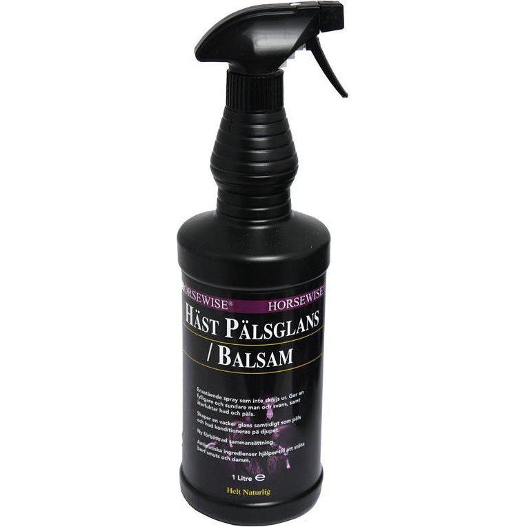 Wise Horsewise - Pälsglans/Balsam - 1L (Cane di peluche), Gioco per cani