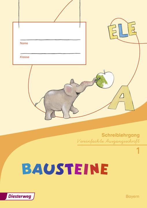 Produktbild Bausteine Fibel 1. Schreiblehrgang. VA. BY (Deutsch, Herzog, Kobl, Schedlua, 2014)