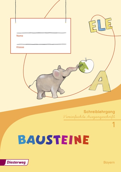 Actual product image Bausteine Fibel 1. Schreiblehrgang. VA. BY (German, Duke, Cobl, Schedlua, 2014)