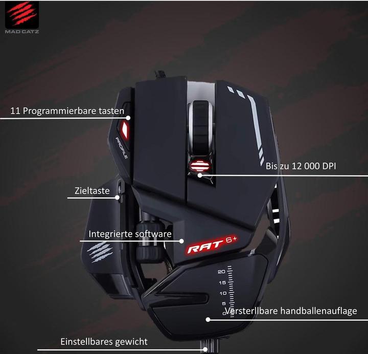 Produktbild MadCatz R.A.T. 6+ (Kabelgebunden)
