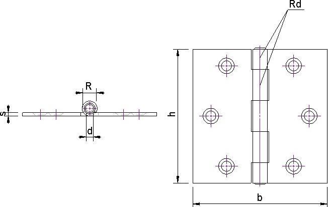 Produktbild Charmag Scharniere