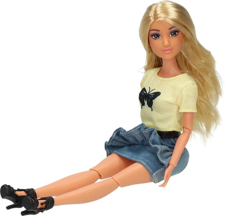 Actual product image Fashion Pop Jeans Series Spring Butterfly