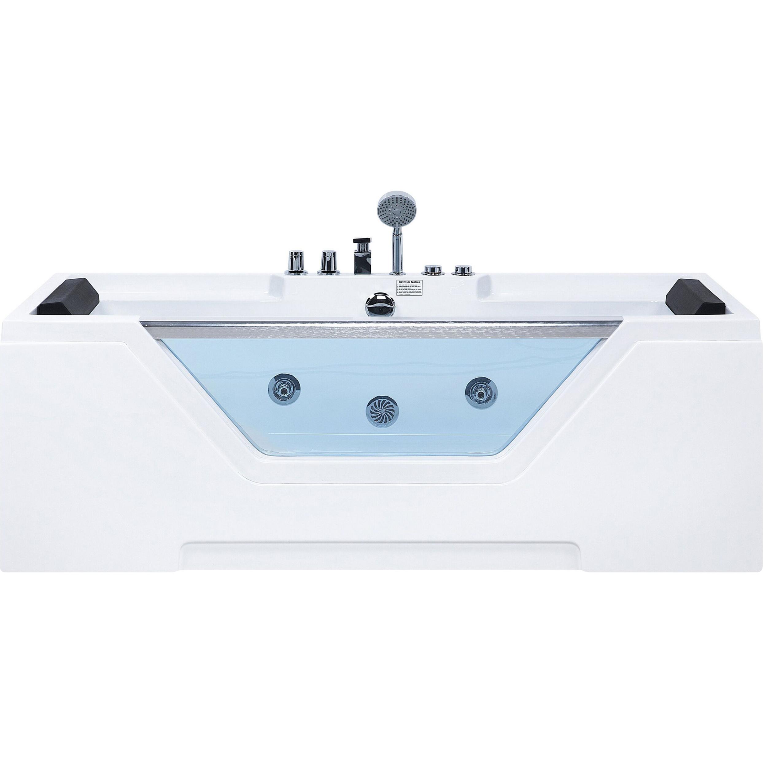 Beliani, Badewanne, Grenada (320 l, 174 cm, 80 cm)