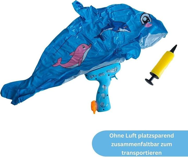 Produktbild Alldoro Wasserpistole Delfin aufblasbar (Tank Integriert)