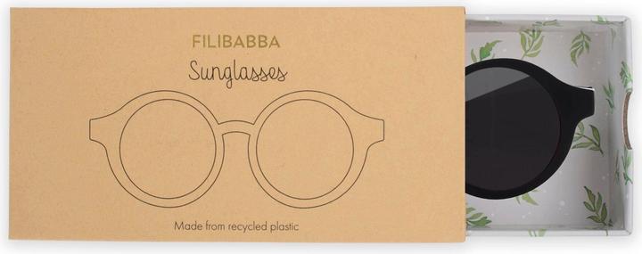 Immagine prodotto Filibabba Occhiali da sole per bambini in plastica riciclata - Nero