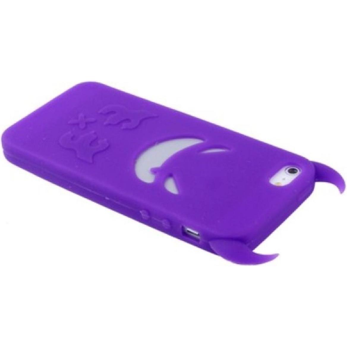 Thumbnail - König Design Handy Hülle Schutz Case Cover Schale Bumper Etuis für Apple iPhone SE Lila Neu (Apple iPhone SE), Smartphon...