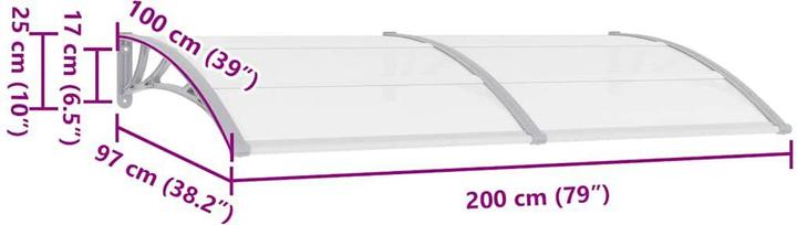 Produktbild vidaXL Hannie (200 x 100 cm)