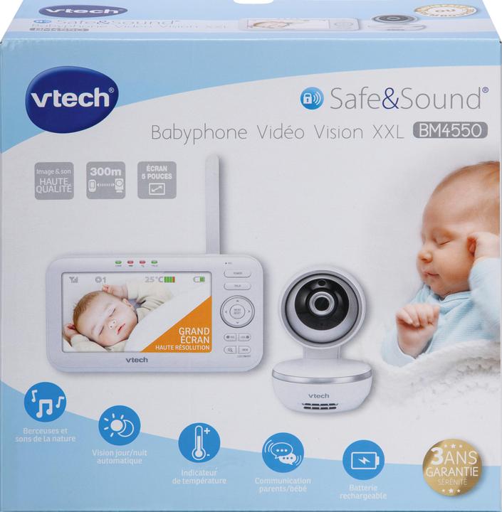 Actual product image VTech VIDEO BABYPHONE VIS XXL BM4550 (Video & Audio, 300 m)