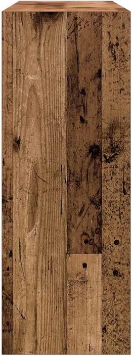 Actual product image VidaXL Konsolentisch Altholz-Optik 105x30x80 cm Holzwerkstoff Sofatisch (105 x 30 x 80 cm)