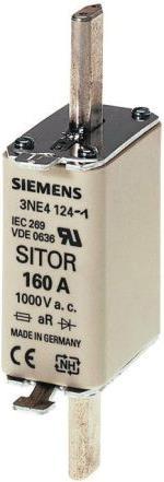 Productafbeelding Siemens SITOR-zekering 3NE4 63A 1000V grootte 0 (63 A)