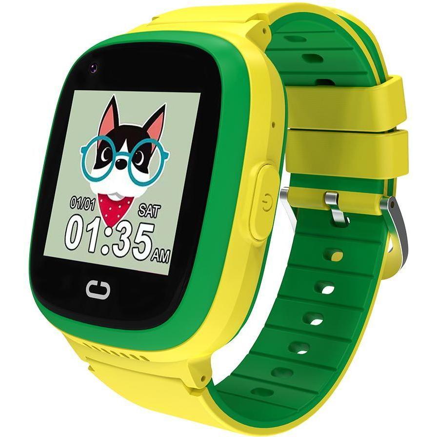 Canyon Intelligente Uhren Kinderuhr Sunny KW-48 Video 4G GPS Games&Music Grün (4G) (CNE-KW48YG)