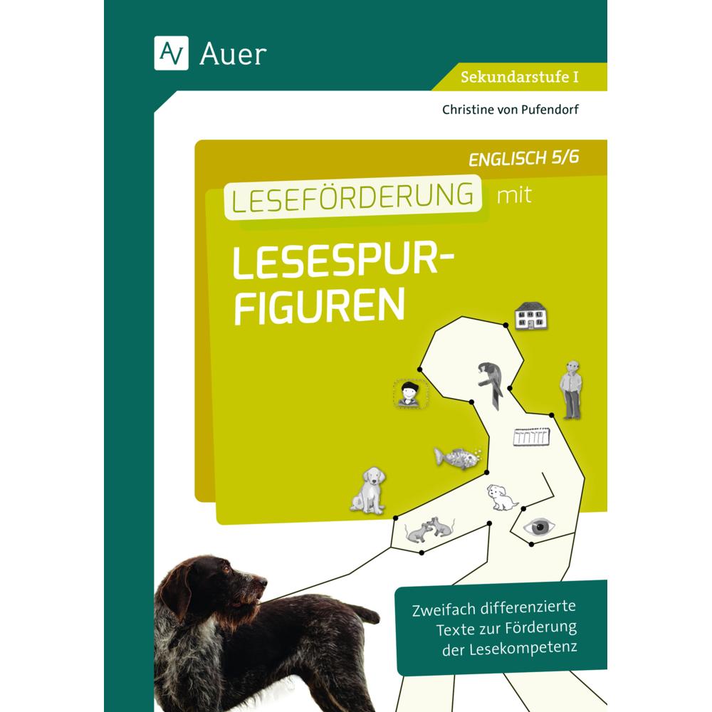 Thumbnail - Leseförderung mit Lesespurfiguren Englisch 5-6, Schulbücher von Christine von Pufendorf