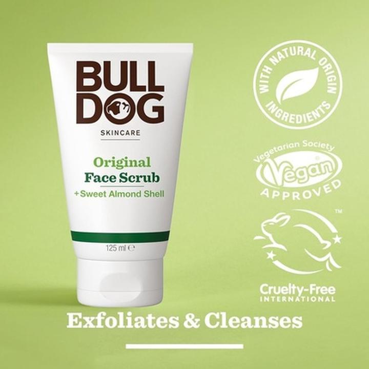 Actual product image Bulldog Original Face Scrub - Skin Scrub For Men For Normal Skin (Cleansing scrub, 125 ml)
