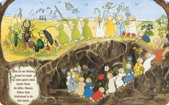 Image du produit Un peu des enfants de la racine : Livre d'images cartonné avec rabats (Allemand)