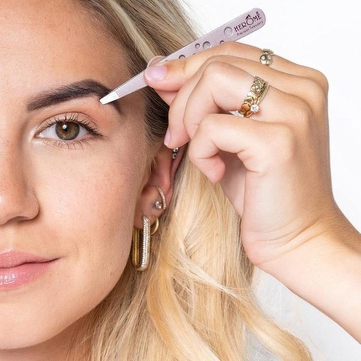 Immagine prodotto Herome Pinzetta di precisione per la cura degli occhi - acciaio - depilazione fine