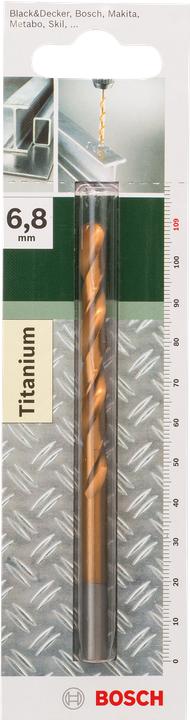 Immagine prodotto Bosch Zubehör Trapano a spirale in metallo HSS 6,8 mm (6,8 mm)