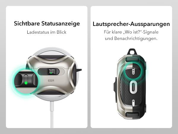 Actual product image ESR Cyber FlickLock HaloLock AirPods Pro 3 (Charging case cover)