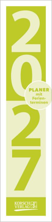 Produktbild StreifenplanerCompactGrün2027
