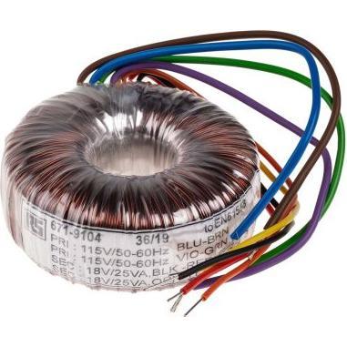 Rs Pro Transformator Ringkern 50VA 2x18V, Transformator