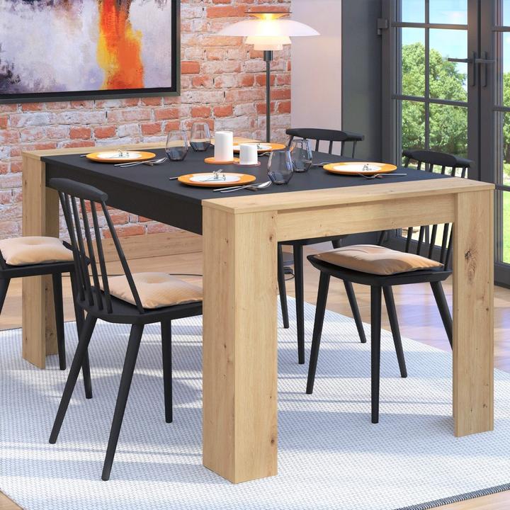Immagine prodotto Homestyle4u Tavolo da pranzo (154 x 90,5 x 74,5 cm)
